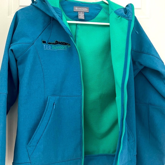 Simms Hooded Soft Shell Jacket - Picture 6 of 6
